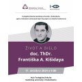 Život a dielo doc. ThDr. Františka A. KIŠIDAYA - 11. október 2024, 9,00 hod - Aula Teologickej fakulty Katolíckej univerzity v Ružomberku